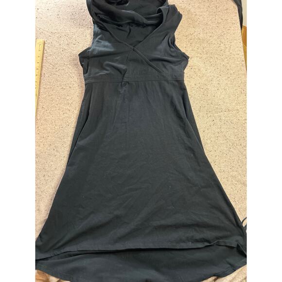 Prana Hooded Sleeveless Dress Large Built in Bra - Picture 1 of 4
